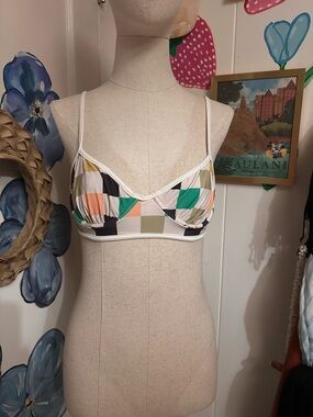 Acacia Swimwear Bikini Top - Multi Color